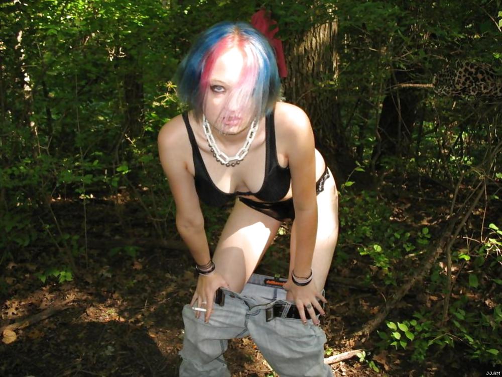 Free Stolen Pics - Busted Emo Slut Part 2 photos