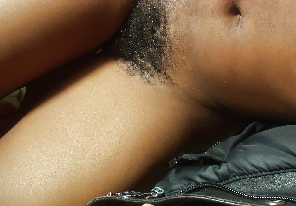 Ebony Teen Self Shots With Nice Bush Hairy Armpits - 5 -9195