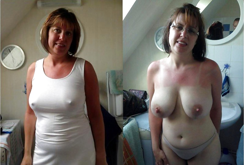 Free Dressed Undressed! Mature mixed! photos