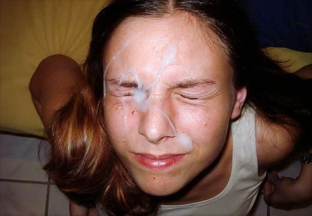 Cum Covered Faces 12 - 18 Photos 