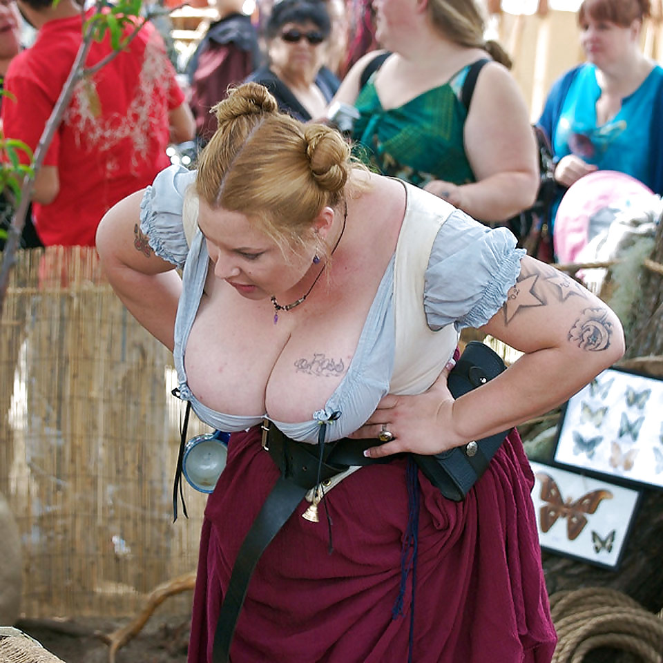 Renaissance festival nude