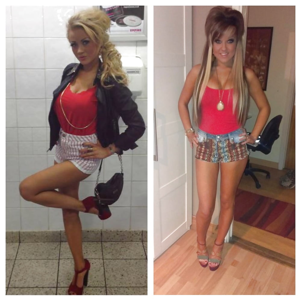 Free Amateur Chav Sluts, Which Would You Rather Fuck? photos