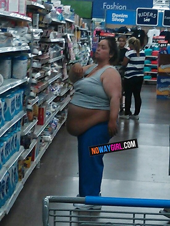 Free SSBBW clothed & public 2 photos