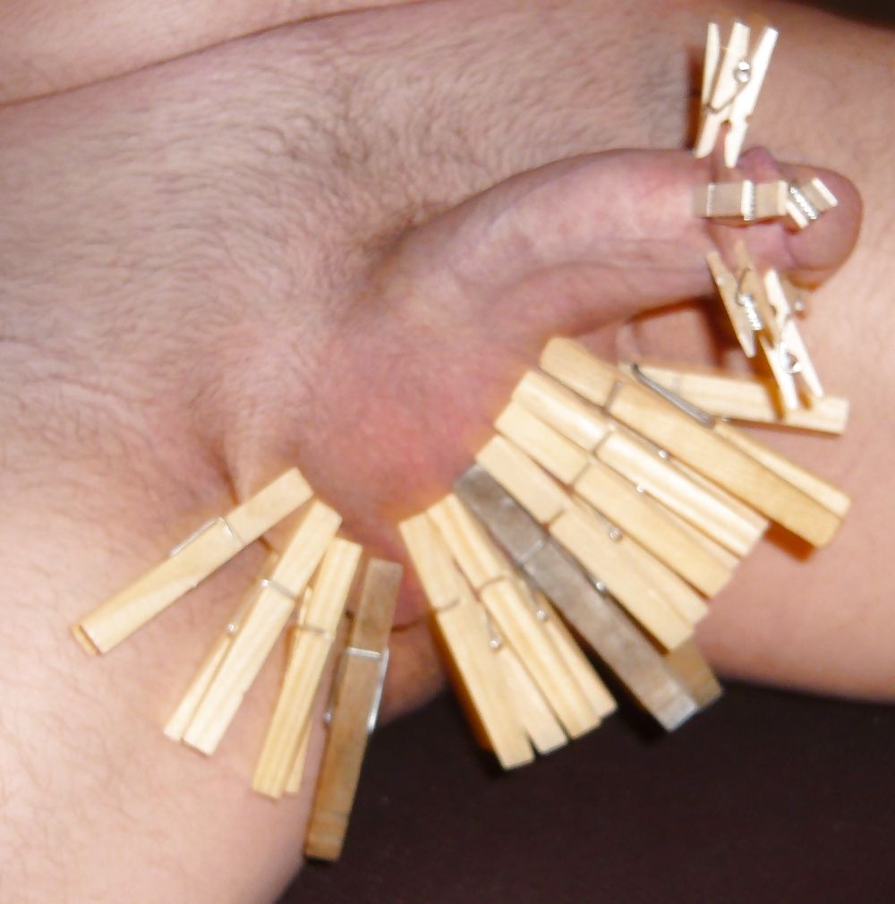 Free Fun (CBT) with my new mini clothespins photos
