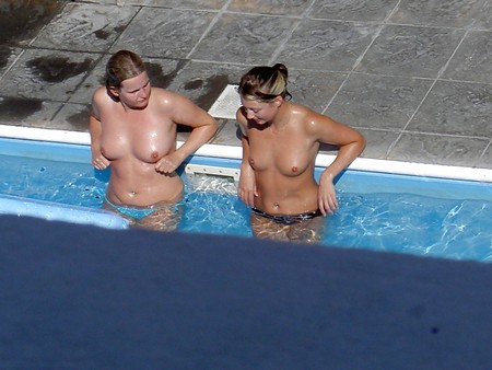 pictures from girls at a hotel pool in cyprus