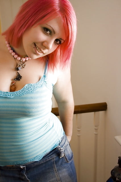 Free Brunette (with Pink Hair) Beauty 23 photos