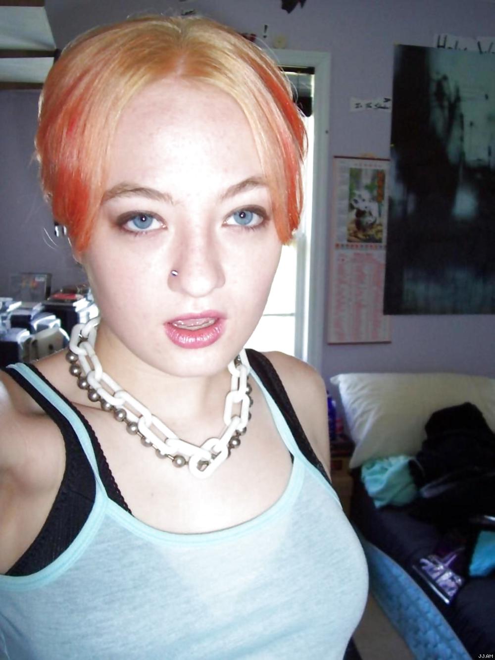 Free Stolen Pics - Busted Emo Slut Part 1 photos