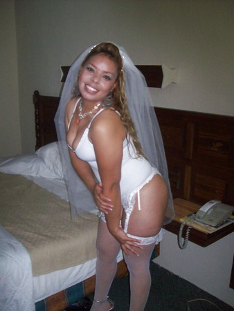 Newlywed Bride can't wait to get naked and fuck