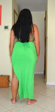 my fuck toy in green dress fantasy fest         