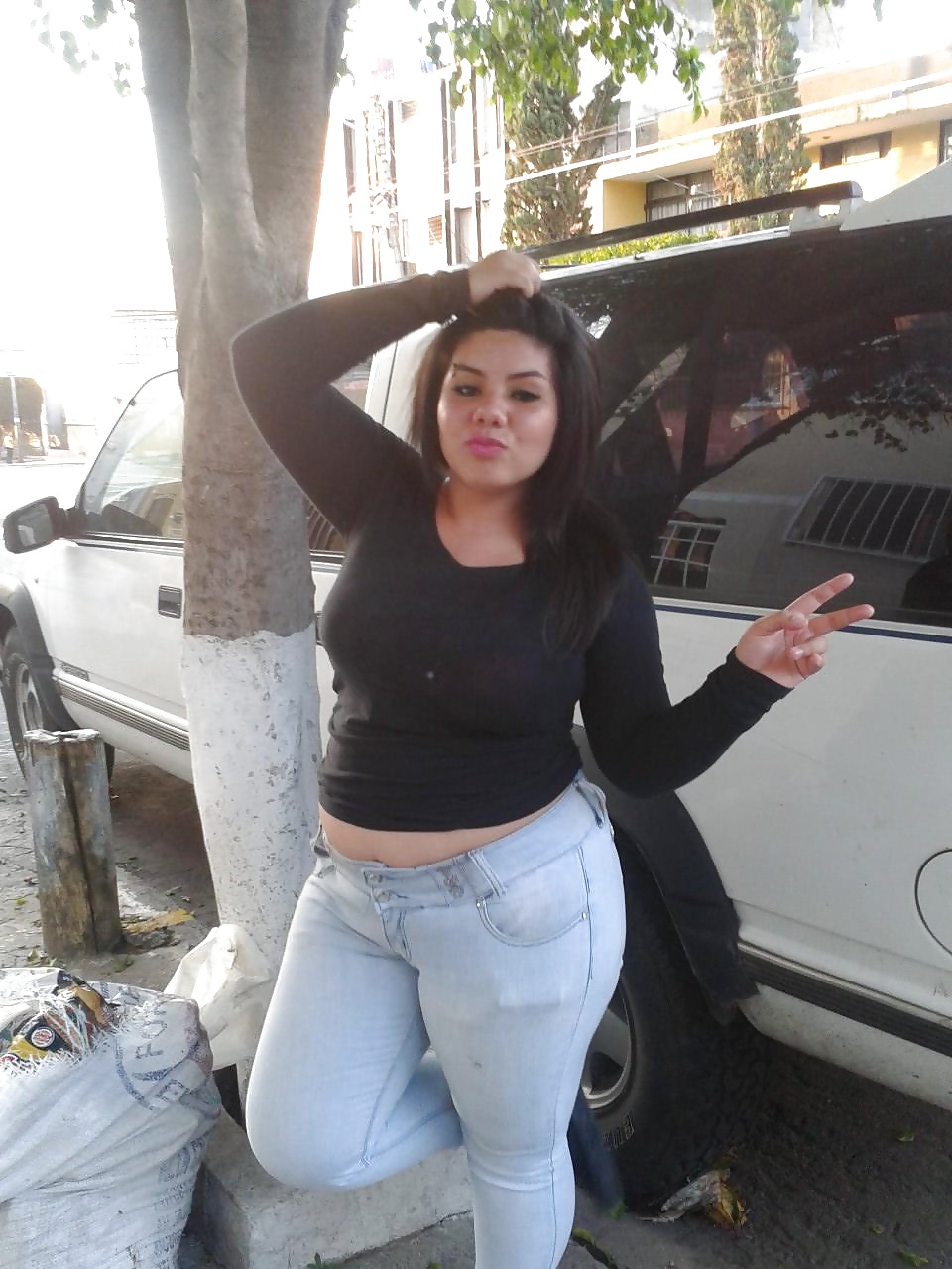 Free How Would You Fuck This Mexican BBW Teen photos