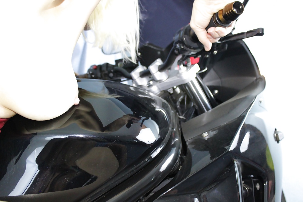 Free Wife with hubbies bike. photos