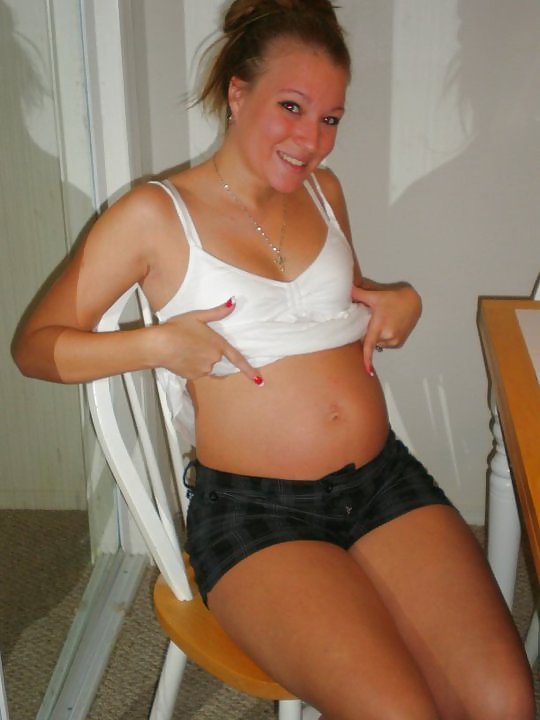 Free Baby's trashy teen friends & preggo home for tribute pt 2 photos