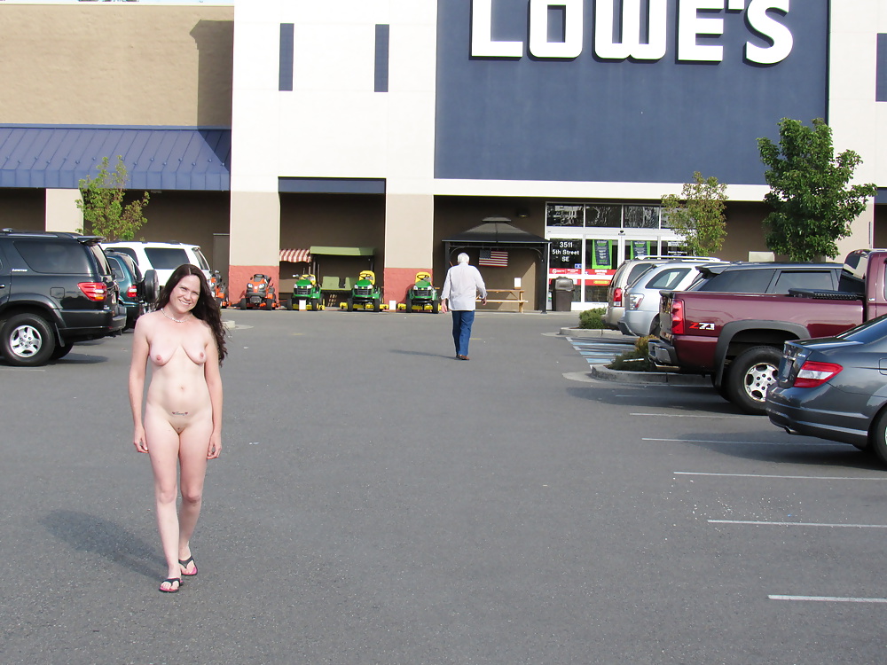 OohlalaXXX Nude in Public Lowes Puyallup, Washington.