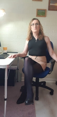 sexy black opaque tights         