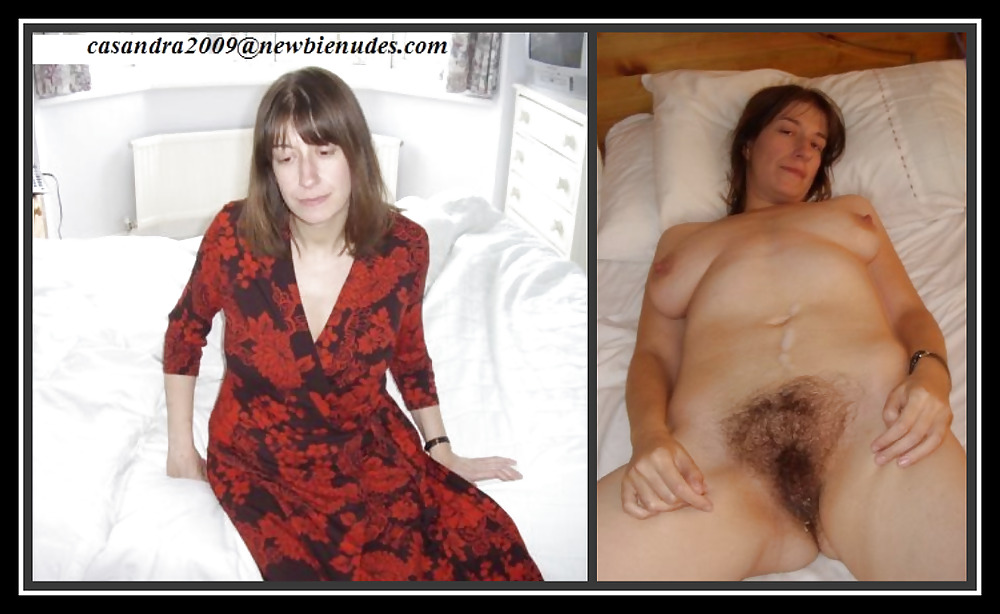 Free Bushy Amateurs - Dressed Undressed 2 photos