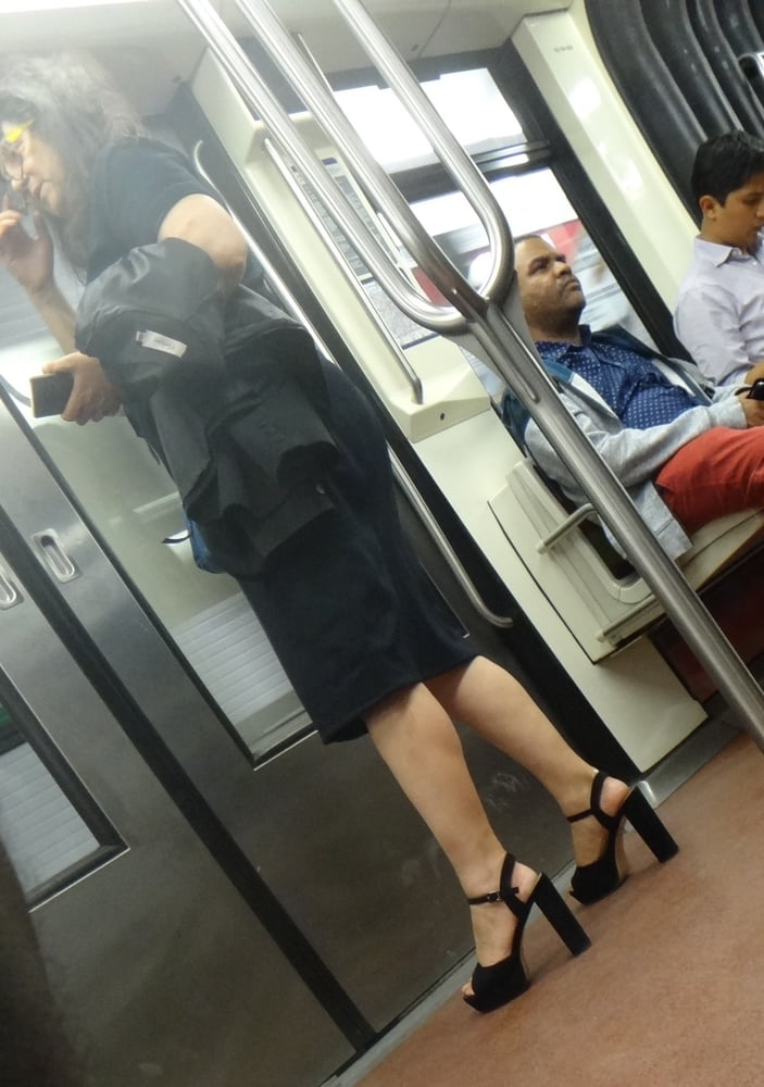 Candid mature in high heels photo #324418881
