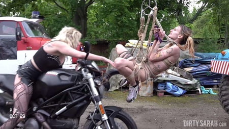 dirty sarah sexy bitch in ropes         