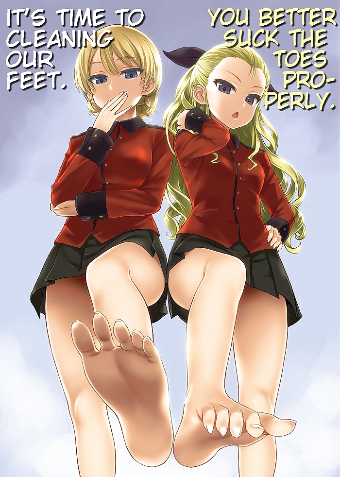 Anime Girls Licking Feet - ENGLISH CAPTIONS) Anime girls feet domination - 10 Pics | xHamster