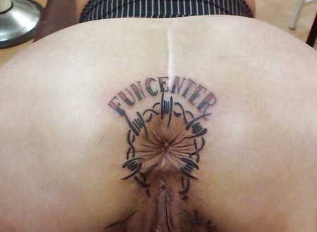 Pussy and asshole tat