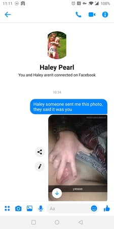 haley stedeford is always exposed         