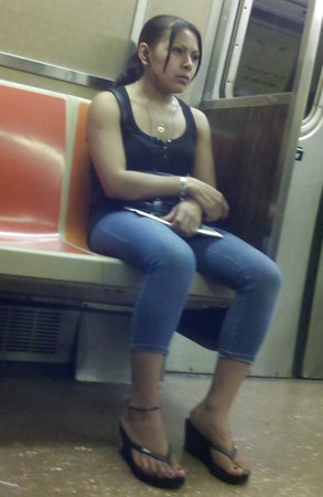 New York Subway Girls 46